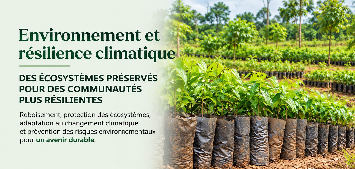 Environnement et résilience climatique